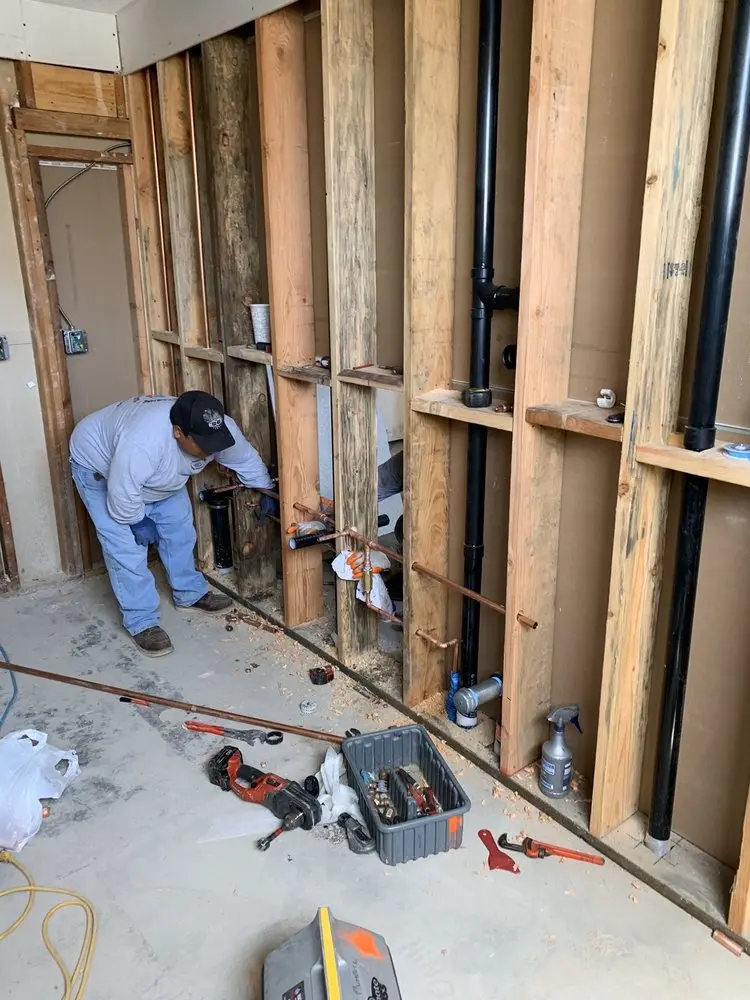 Commercial rough-in plumbing for Gas Line Repair in Killingly